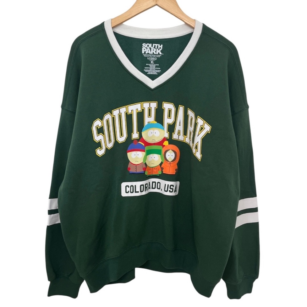NWOT South Park V-Neck Sweatshirt Women’s XL